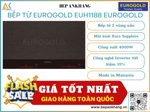 Bếp từ Eurogold EUH1188 EUROGOLD - Made in Malaysia